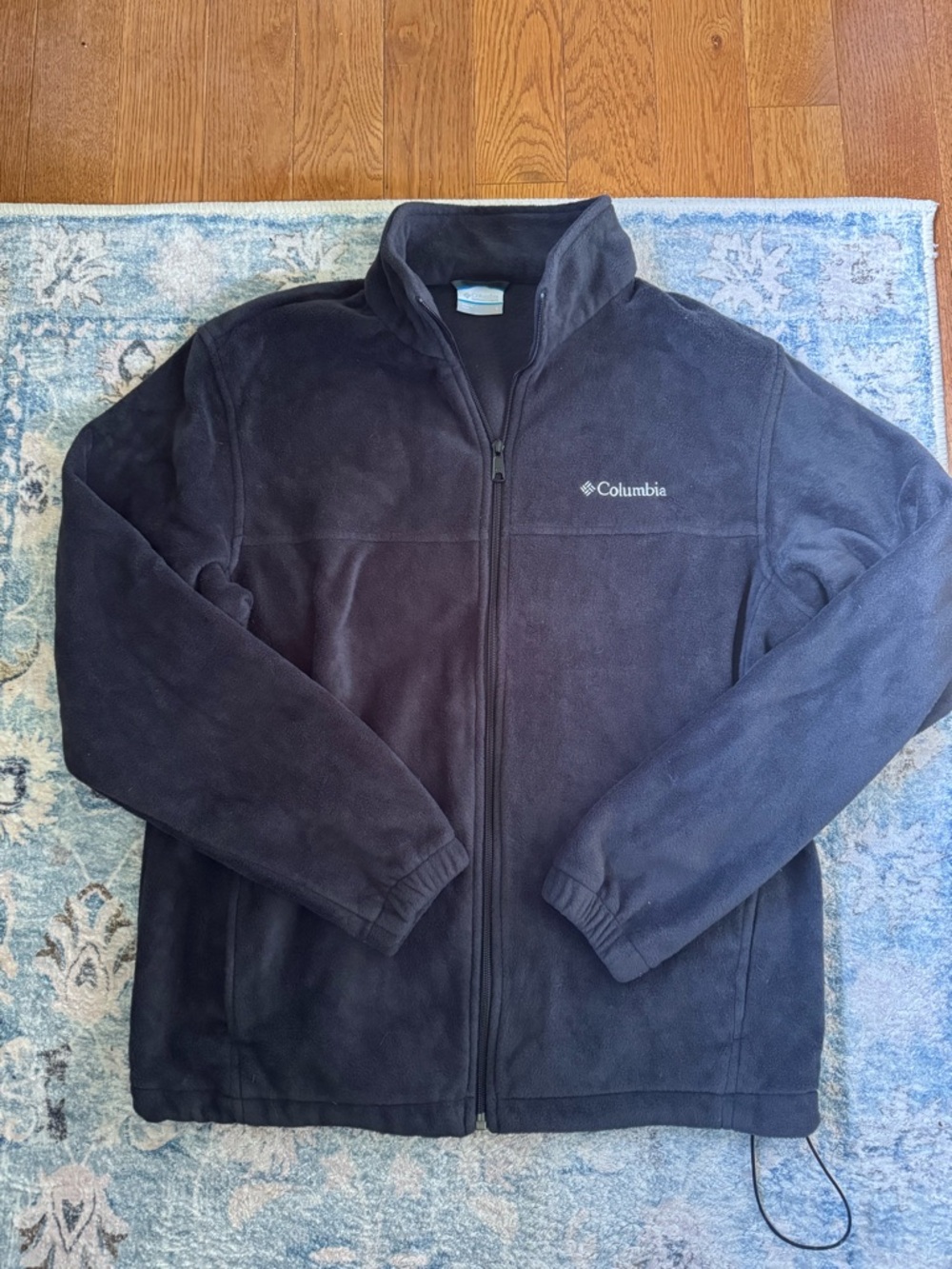 Columbia charcoal Men's Lightweight Full-Zip Fleece Jacket